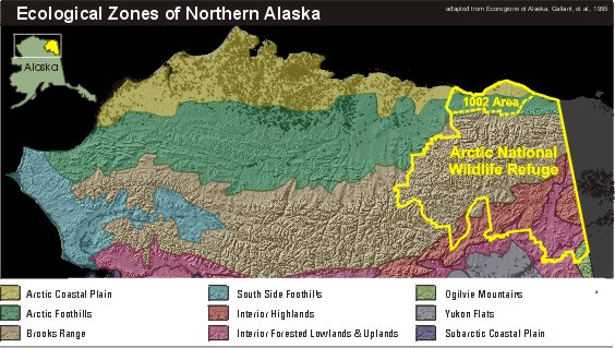 ecological zones of northern Alaska
