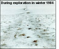 seismic trail in March 1984