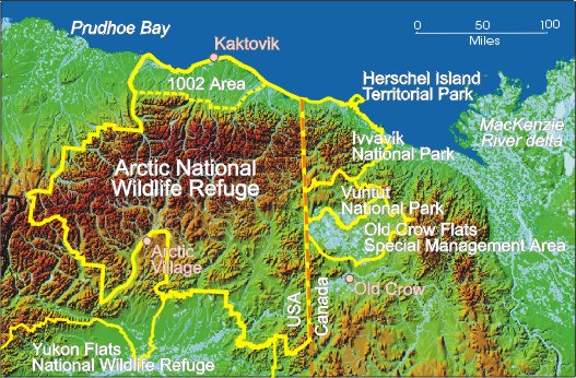 conservation areas near Refuge