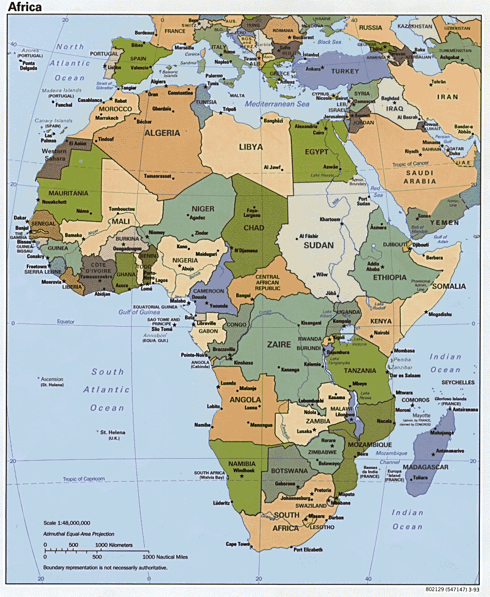 Free Download Of Africa Maps