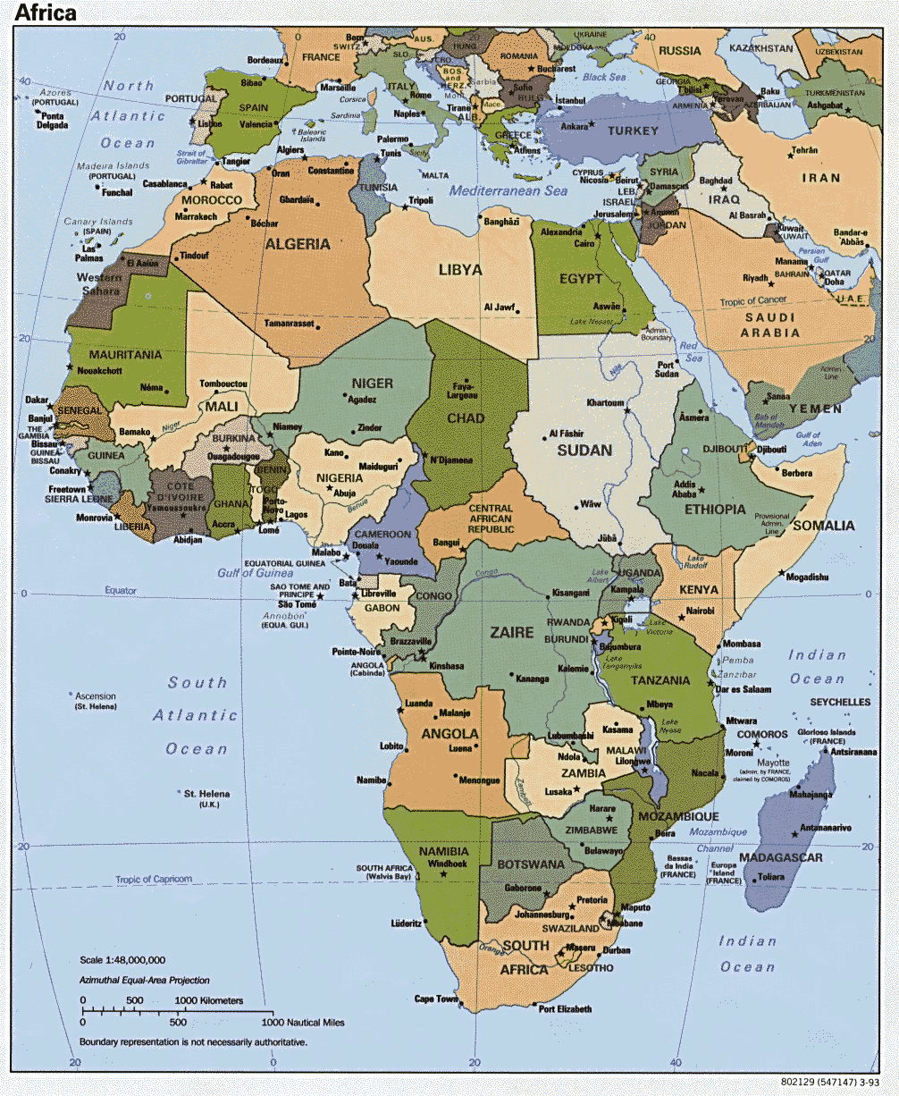 Africa Pol 1993 