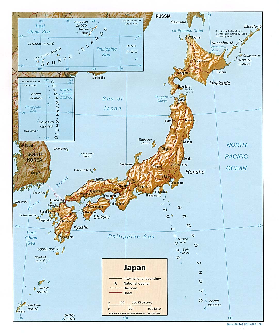 Download Free Japan Maps