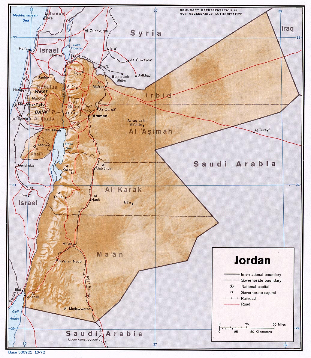 atlas of jordan