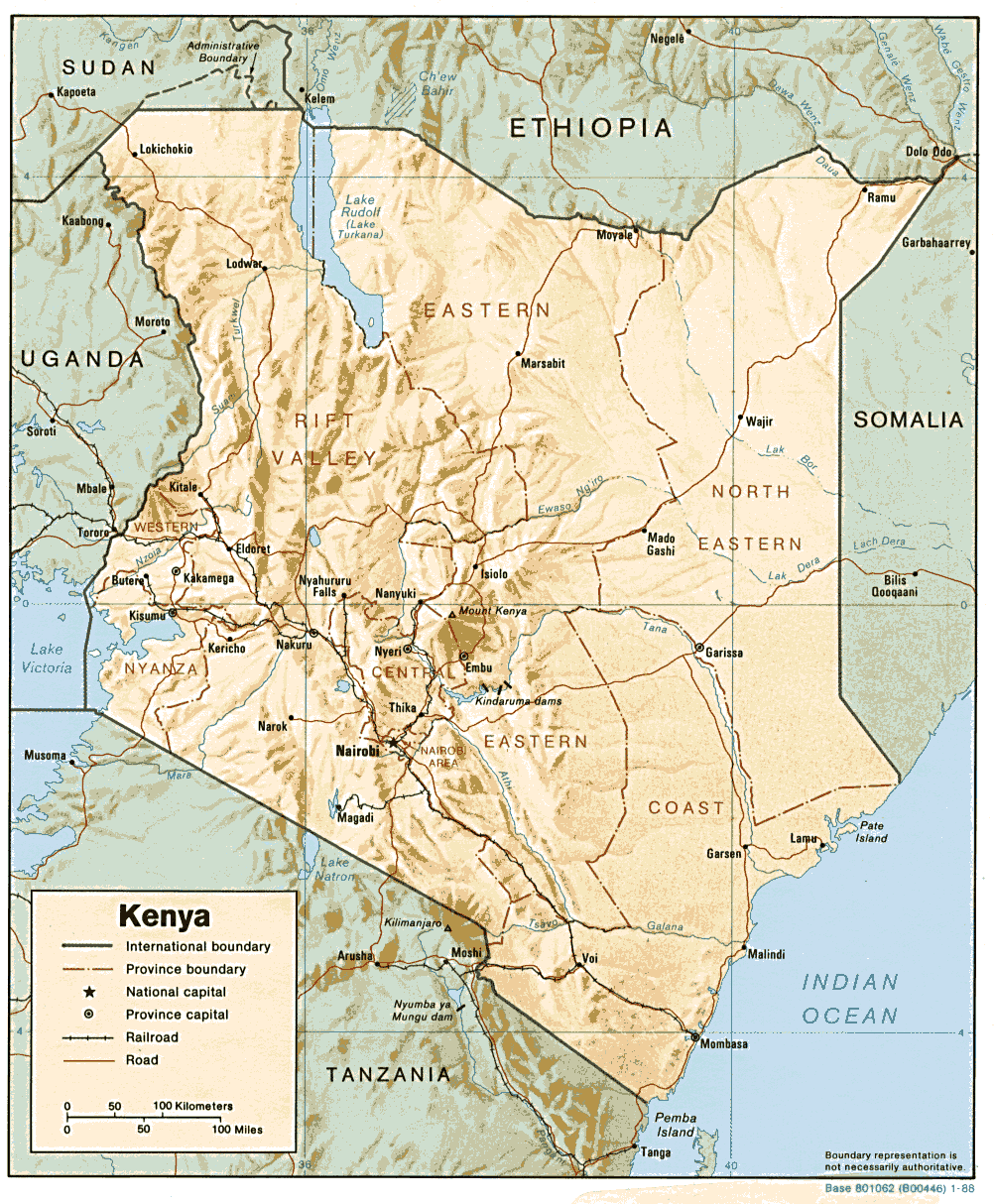 Download Free Kenya Maps