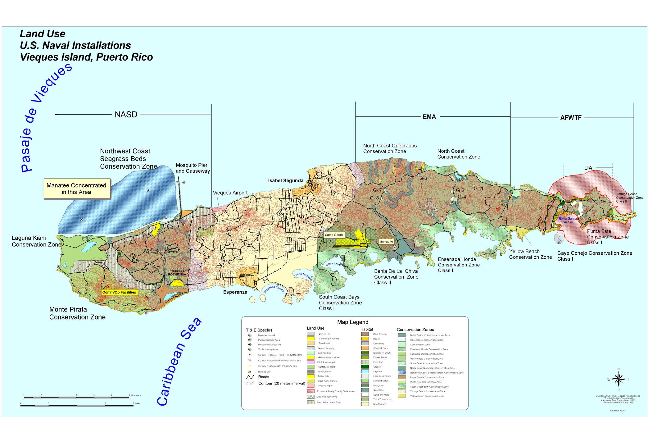 San juan puerto rico map of pan american port terminal