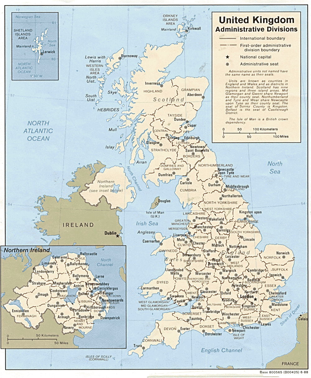 Download Free United Kingdom Maps