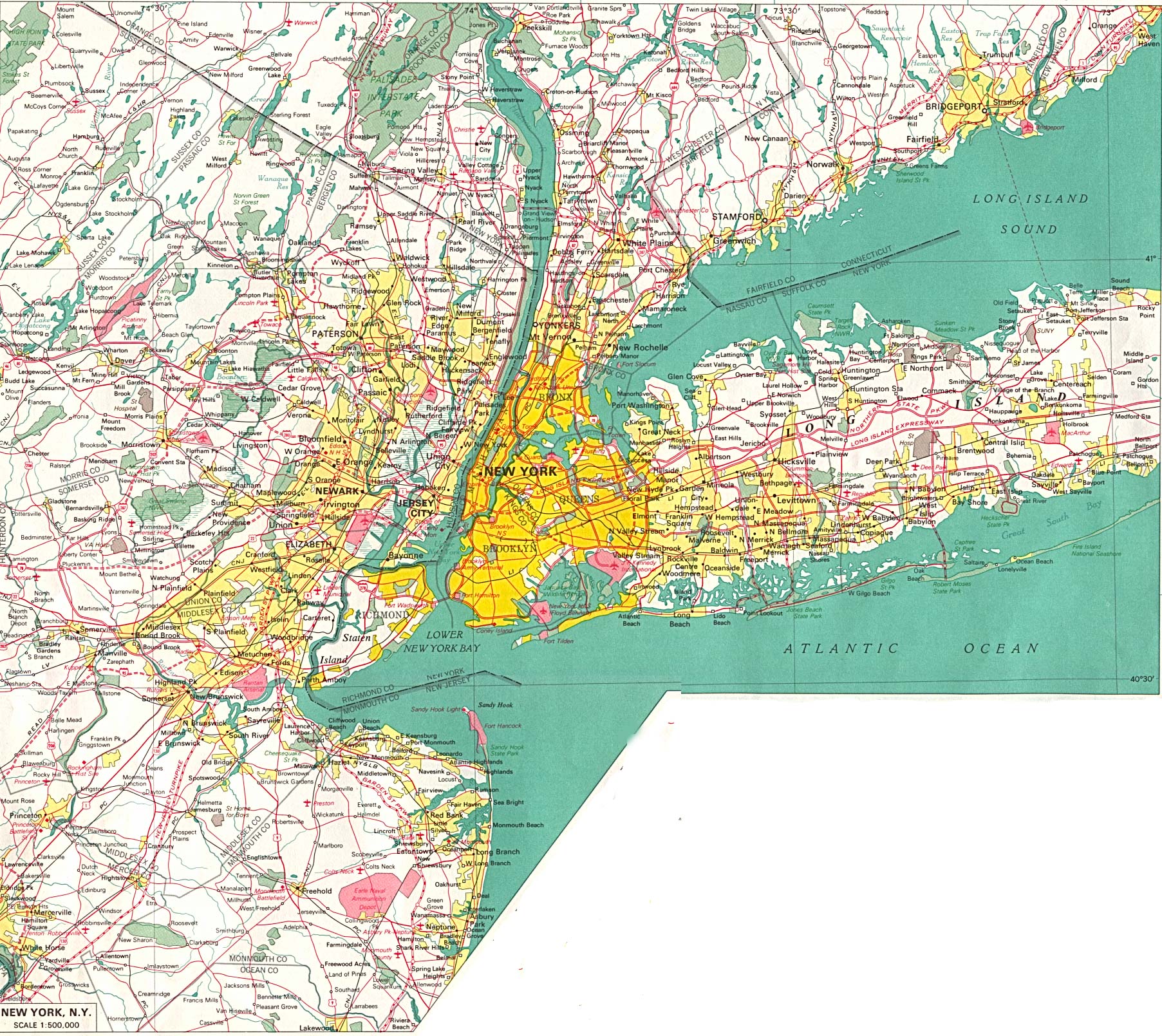 Download Free New York Maps