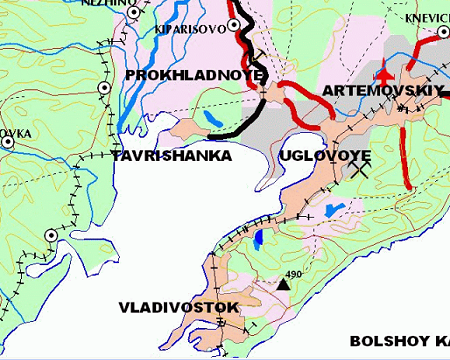 VMap0 DCW Shapefiles Russia