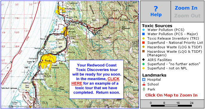 redwood coast toxic discoveries